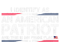 I Identify As An American Patriot This Is My Pride Flag Women's V-Neck T-Shirt