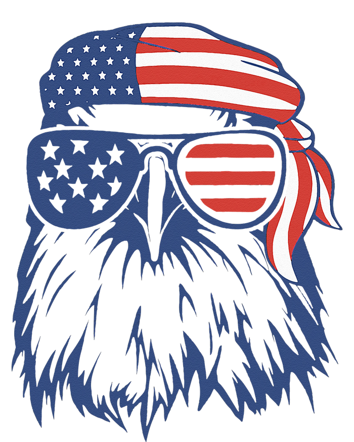 Patriotic Eagle 4th Of July Sunglasses USA American Flag T-Shirt