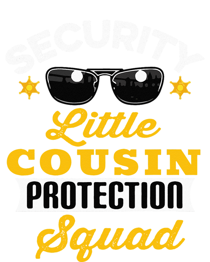 Security Little Cousin Protection Squad Birthday Bro Party Kids Hoodie