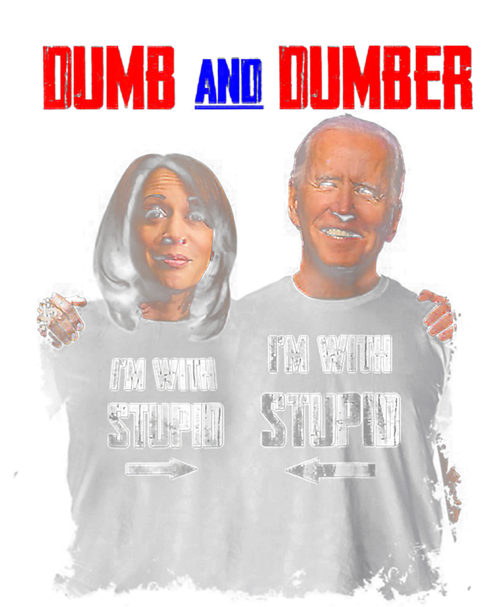 Dumb And Dumber Haris And Biden Vote For Trump 2024 Tall Long Sleeve T-Shirt