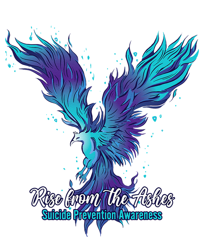 Suicide Prevention Awareness Phoenix Rise From The Ashes Women's Racerback Tank