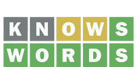 Knows Words Word Guessing Game Guess The Word Game T-Shirt