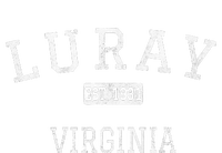 Luray Virginia VA Vintage Women's Tri-Blend 3/4-Sleeve Raglan Shirt