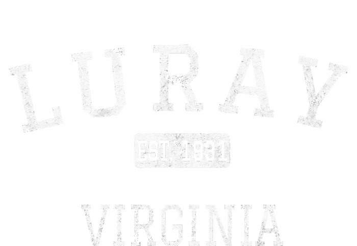 Luray Virginia VA Vintage Women's Tri-Blend 3/4-Sleeve Raglan Shirt