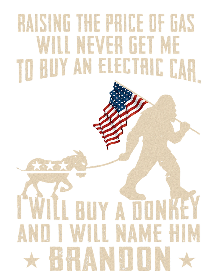 Donkey Pox Destroying America Funny Bigfoot Anti Biden Ladies Long Sleeve Shirt