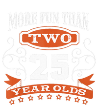 More Fun Than Two 25 Years Old 50th Birthday Kids Hoodie