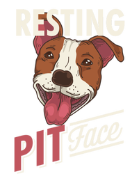 Pitbull Item Resting Pit Face Gift Sustainable Beanie