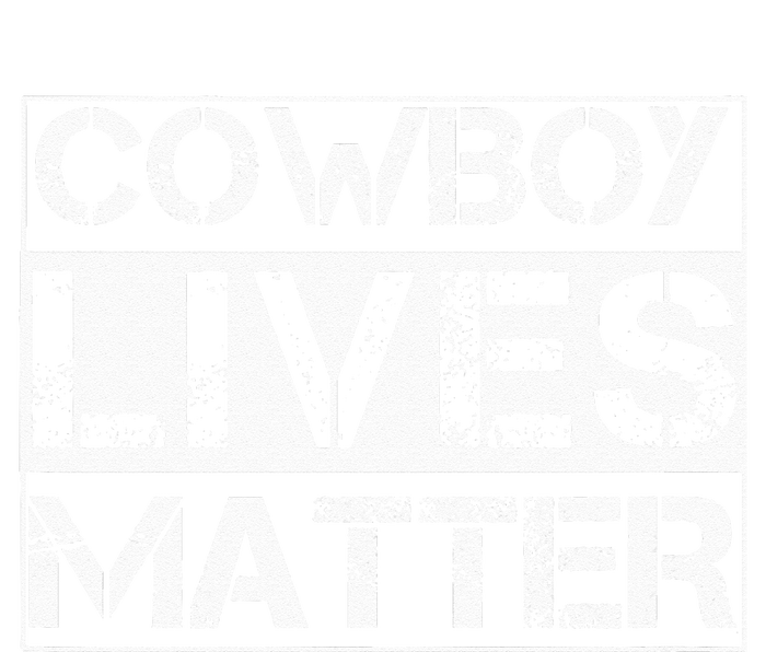 Cowboy Lives Matter Cowgirl Country Western Horse T-Shirt