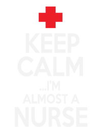 Funny Keep Calm Im Almost A Nurse Graduation Gift Tank Top