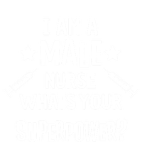 Funny Male Nurse Superpower Murse I Hospital Meaningful Gift Mesh Reversible Basketball Jersey Tank