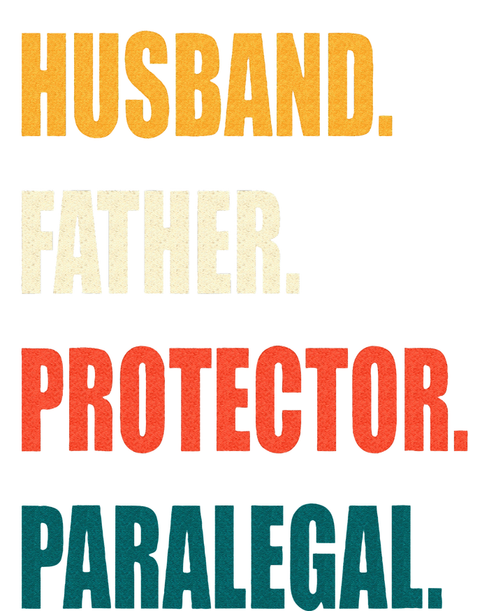 Husband Father Protector Paralegal T-Shirt