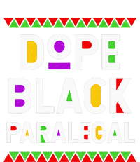 Dope Black Paralegal African American Job Proud Profession T-Shirt