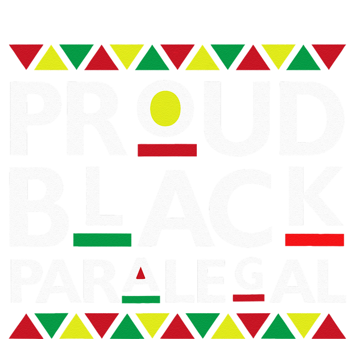 Proud Black Paralegal African American History Month Pride Tall Hoodie