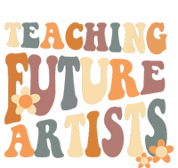 Teaching Future Artists Retro Teacher Students Wo Toddler Long Sleeve Shirt