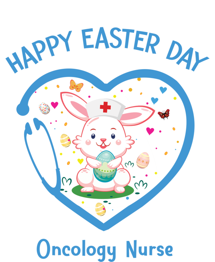 Happy Easter Oncology Nurse Gift Cute Nurse Easter Day Gift T-Shirt