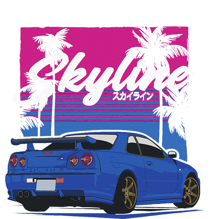 CLassic Legendary R34 JDM Tie-Dye Long Sleeve Shirt