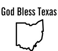 God Bless Texas Ohio Toddler Long Sleeve Shirt