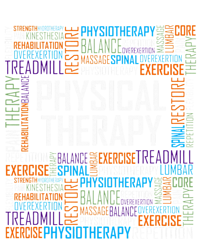 PT Physical Therapy Gift Words Therapist Month Bumper Sticker