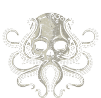 Creepy Octopus Skull Sea Monster Kraken Scuba Diver Goth T-Shirt