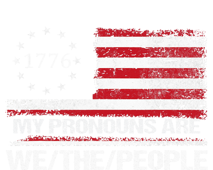 My Pronouns Are We The People American Flag Daily Commute Backpack