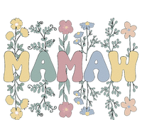 Groovy Mamaw Grandmother Flowers Mamaw Grandma Sweatshirt