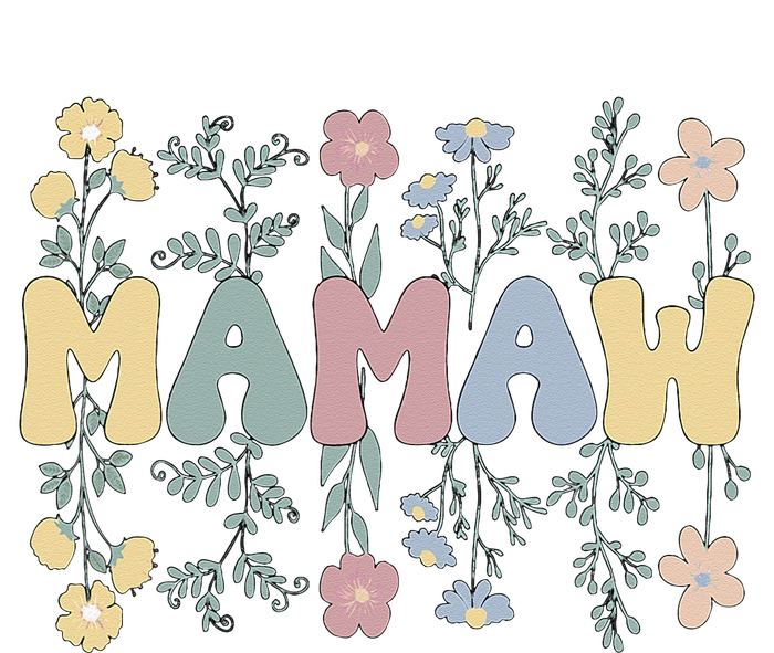 Groovy Mamaw Grandmother Flowers Mamaw Grandma Sweatshirt