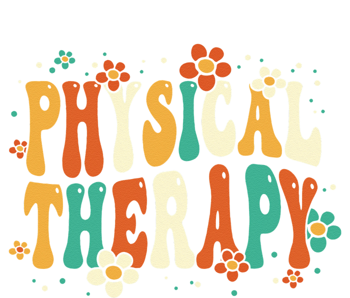 Physical Therapy Groovy Physical Therapist PT T-Shirt