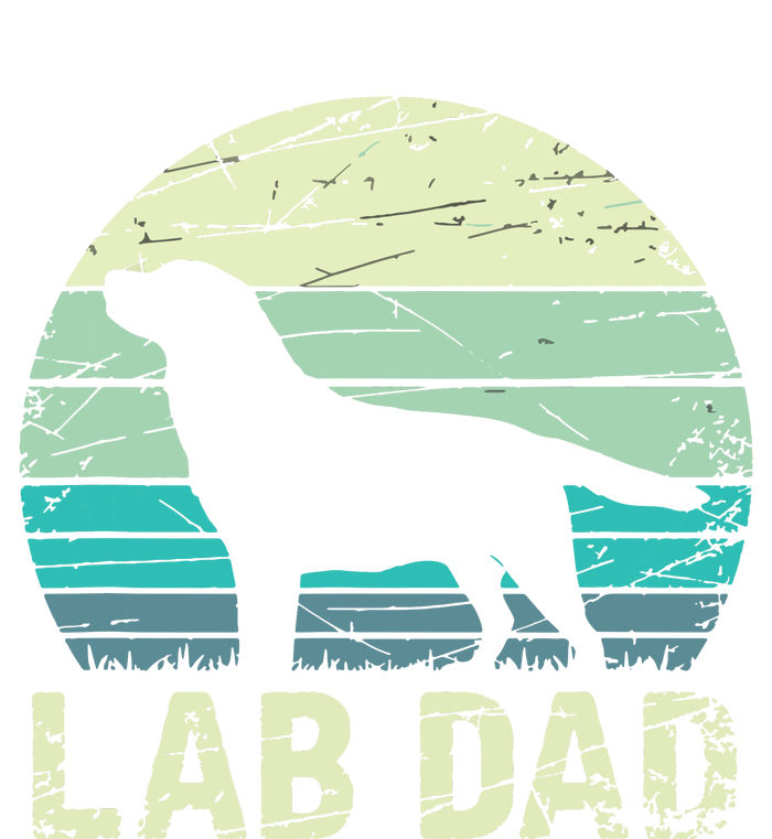 Lab Dad Labrador Baby Long Sleeve Bodysuit