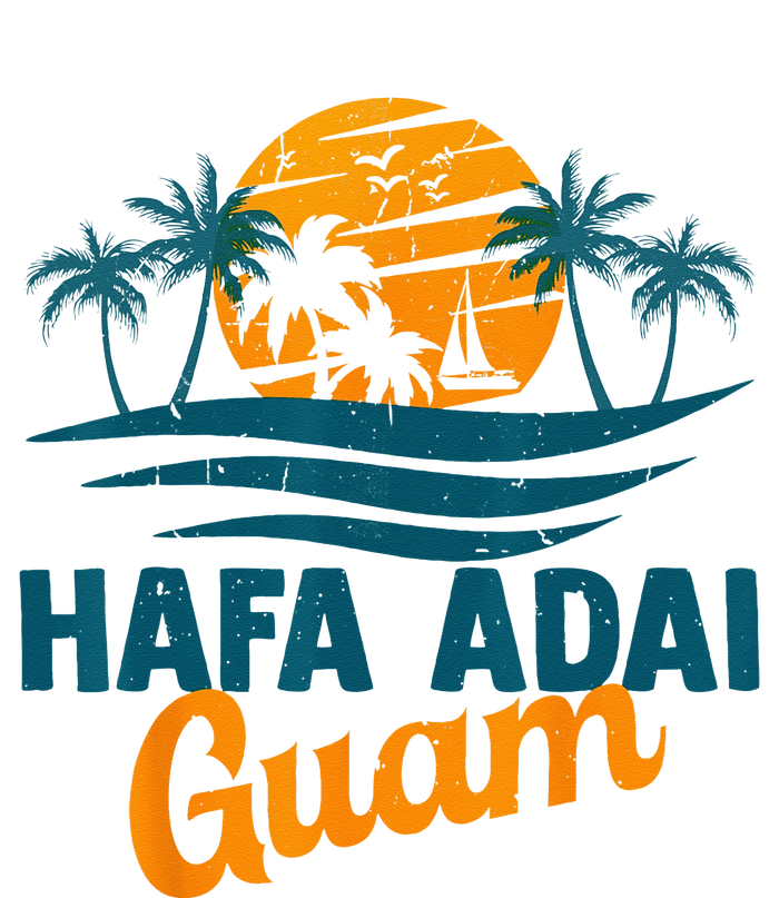 Vintage Chamorro Guamanian Hafa Adai Guam Vacation Retro T-Shirt