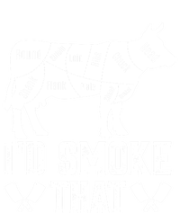 Funny I’d Smoke That Cow Meat Grilling Bbq Smoker Chef Dad Gift Sweatshirt