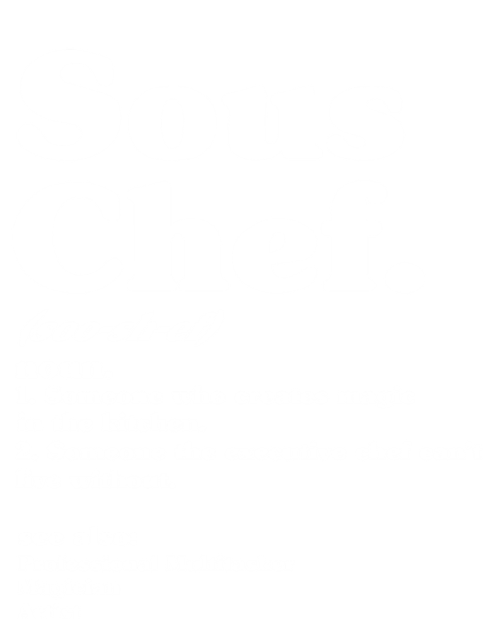 Funny Sous Chef Definition Gift T-Shirt