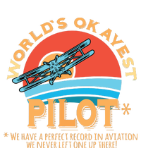 Pilot Worlds Okayest Pilot Design T-Shirt