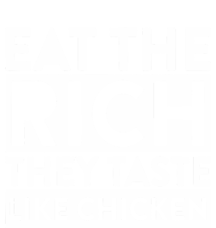 Eat The Rich They Taste Like Chicken USA-Made Snowflake Beanie