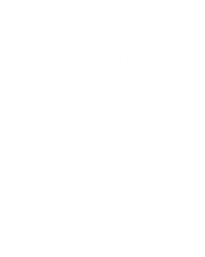 Go Cry In The Walk In Funny Chef Gift Full Zip Hoodie