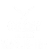 Go Cry In The Walkin Funny Chef Great Gift Ladies Essential Flowy Tank