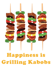 Happiness Is Grilling Kabobs Food Meat Chef Cook Culinary Cute Gift Women's Flannel Pajama Set