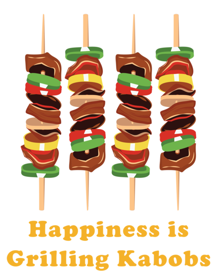 Happiness Is Grilling Kabobs Food Meat Chef Cook Culinary Cute Gift Women's Flannel Pajama Set