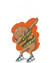 Wtf Wheres The Food Dabbing Burger Funny Gift Kids Hoodie