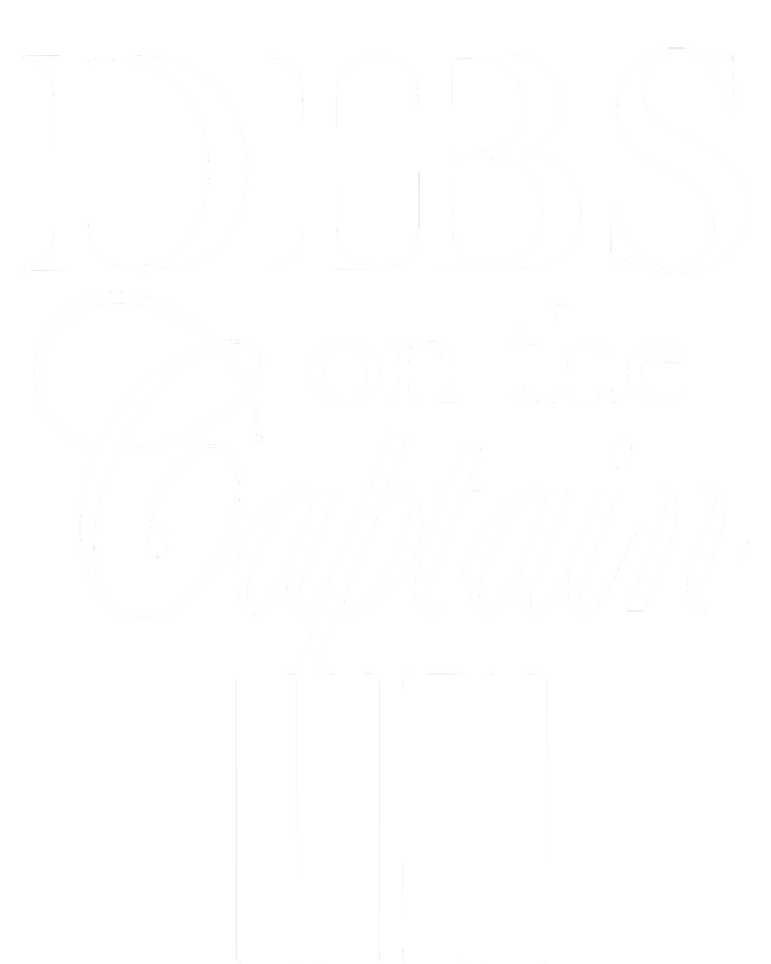 Women Dibs On The Captain V-Neck T-Shirt