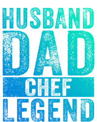 Husband Dad Chef Legend Cooking Fathers Day Distressed Gift Button