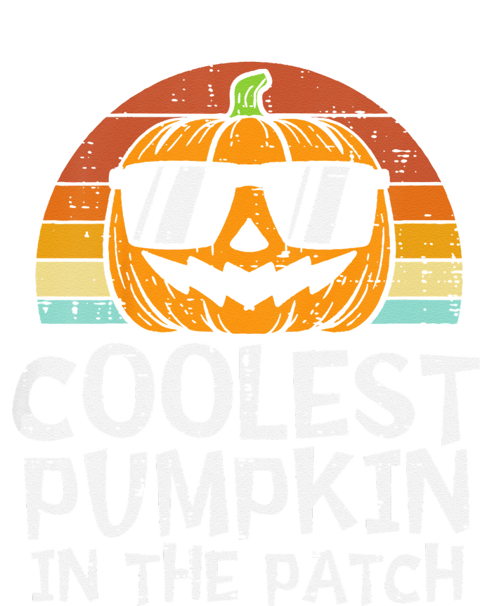 Coolest Pumpkin In The Patch Halloween Tie-Dye Long Sleeve Shirt