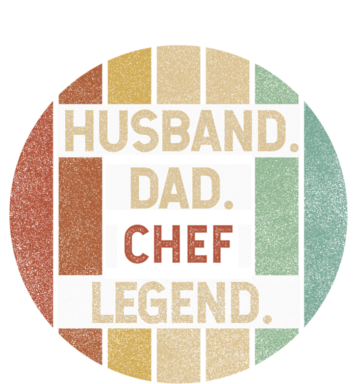 Husband Dad Chef Legend Vintage Fathers Day Gift Full Zip Hoodie