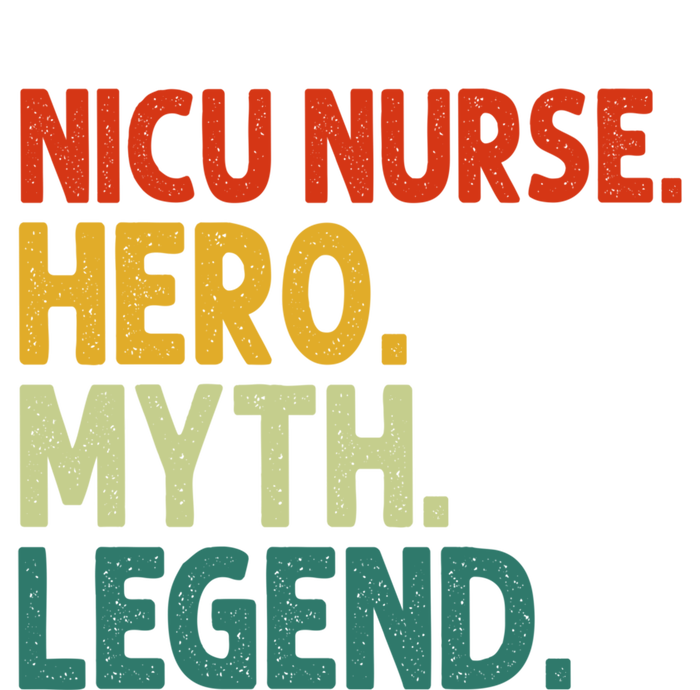 Nicu Nurse Hero Myth Legend Vintage Funny Neonatal Nurse Meaningful Gift Tank Top