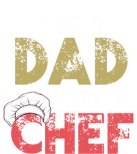 I Am A Dad And A Chef Cooking Father Gift Funny Gift Short Acrylic Beanie