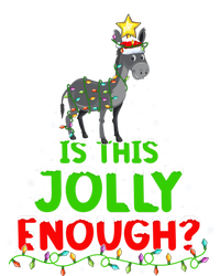 Xmas Lighting Is This Jolly Enough Mule Christmas Tree Gift Premium Hoodie