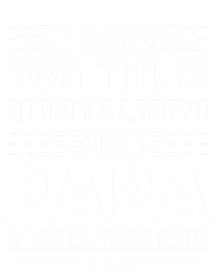 I Have Two Titles Cooking Legend And Grandpa Rocks Them Both Gift Toddler Sweatshirt