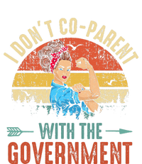 I Don't Coparent With The Government Retro Vintage Tie-Dye T-Shirt