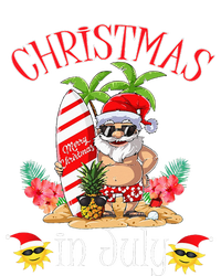 Christmas In July T Funny Santa Summer Beach Vacation Magnet