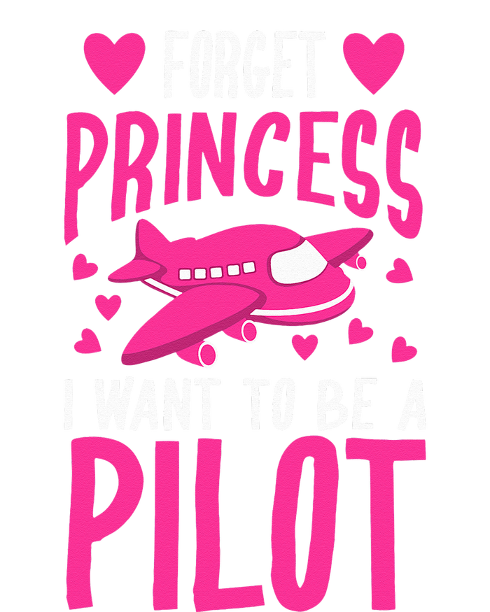 Cool Glam Forget Princess I Want To Be A Pilot Gift Poster