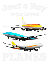 Just A Who Loves Planes Airplane Lover Toddler Long Sleeve Shirt